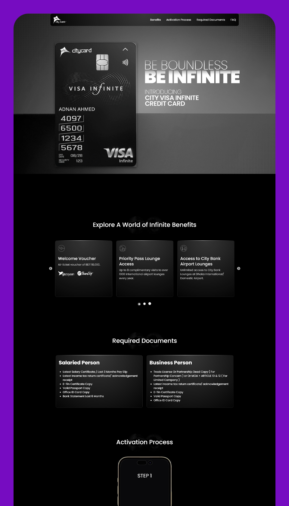 CityCard Portfolio